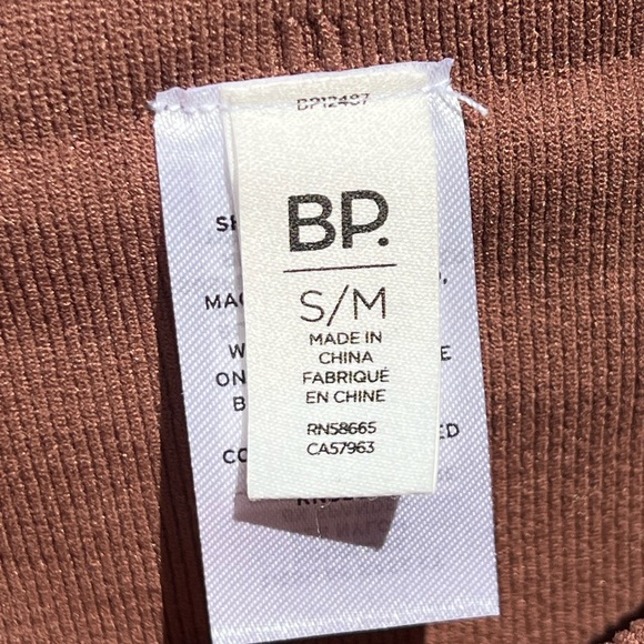 BP Textured Floral Tube Top, size S/M NWT - Picture 3 of 5